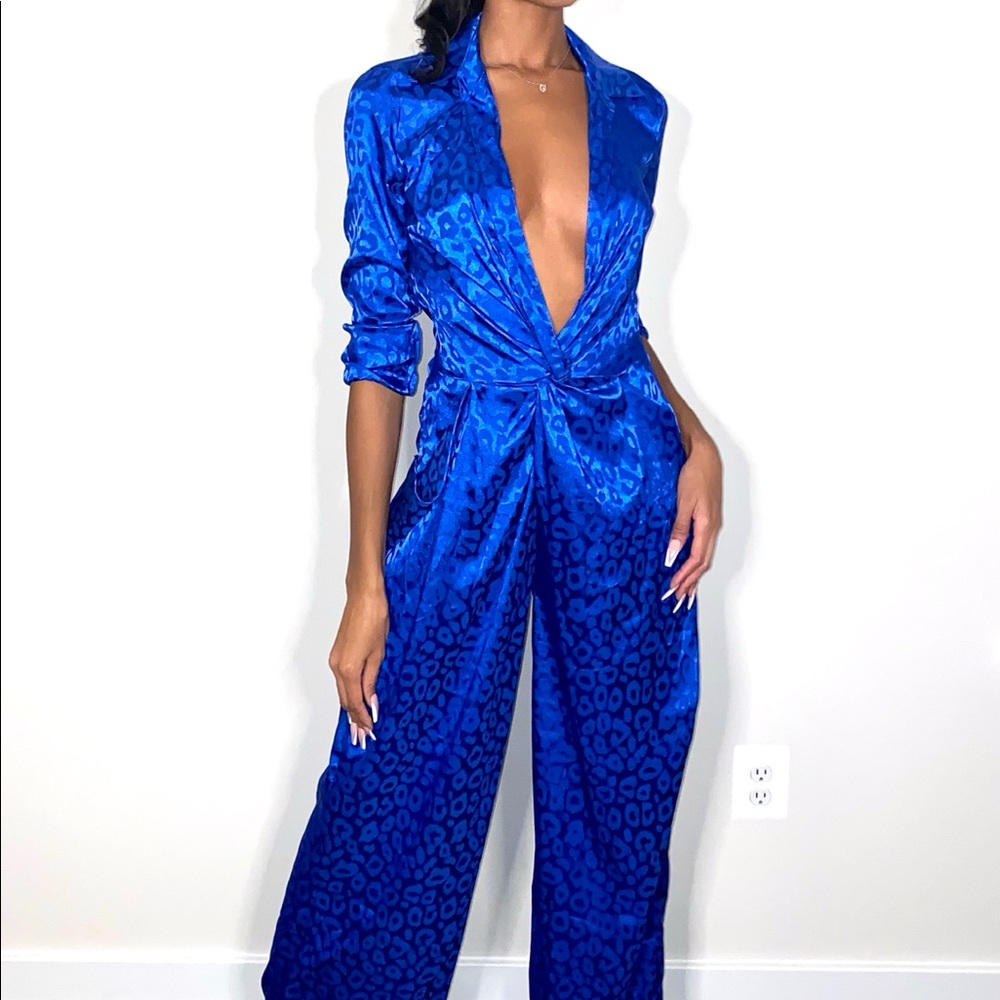 Cheetah Print Jumpsuit